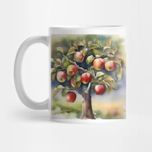 Apple Tree Day - January 6 - Watercolor & Pen Mug